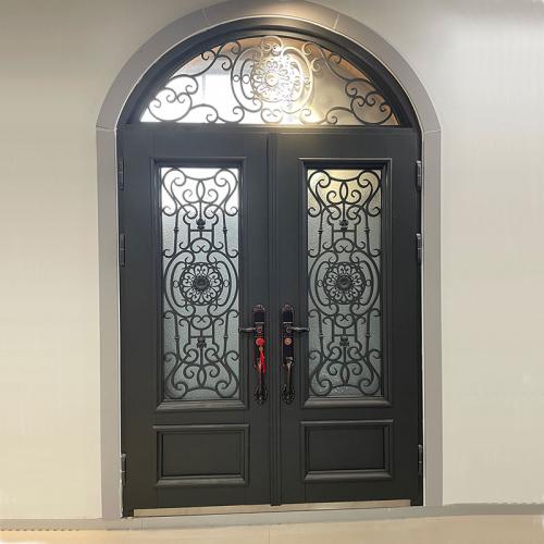 Iron Front Door Design