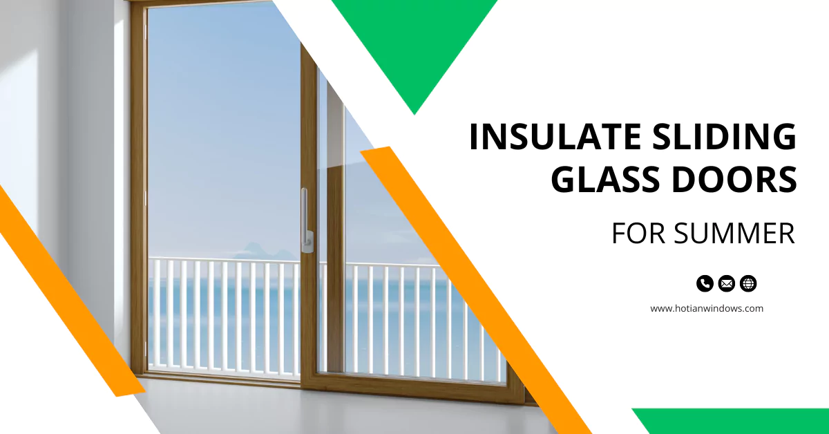 Insulate Sliding Glass Doors for Summer